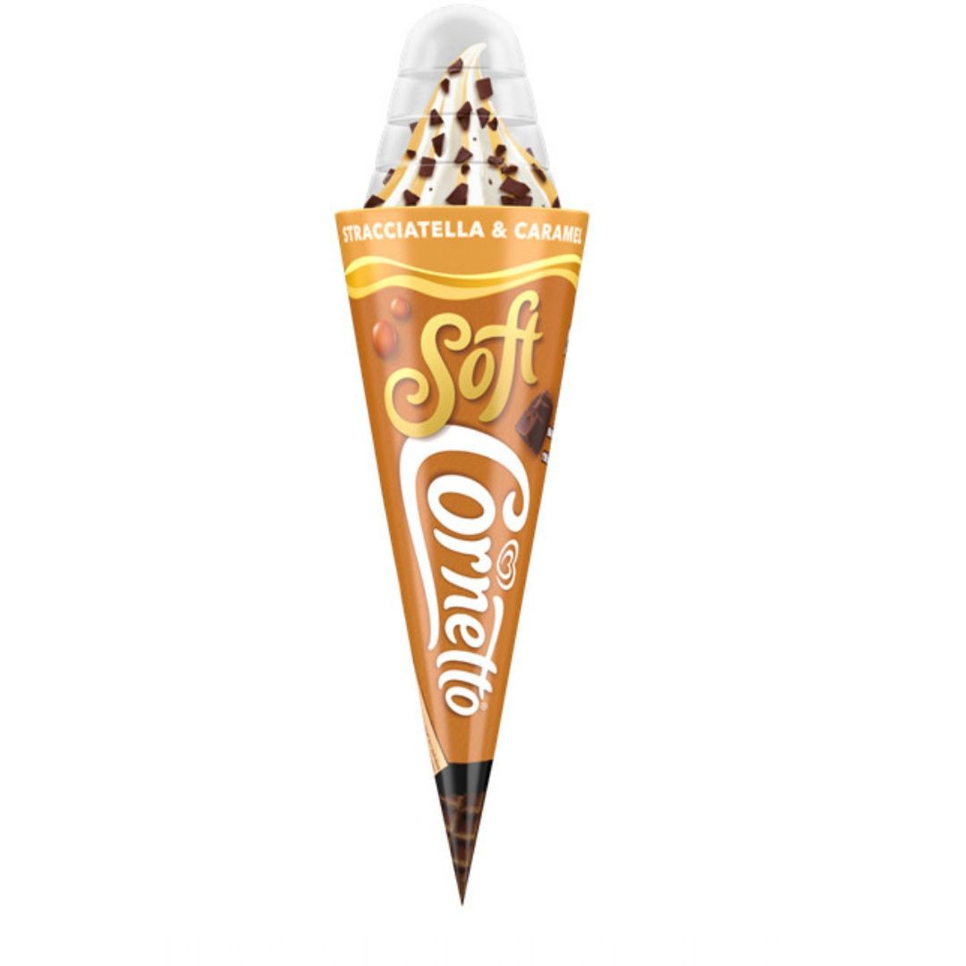 Langnese Cornetto Soft Stracciatella 140 Ml - Sweet Joint