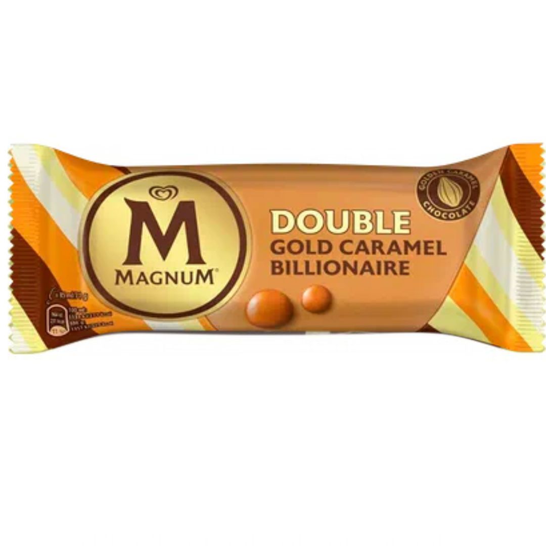 Langnese Magnum Double Gold Caramel 85 Ml - Sweet Joint