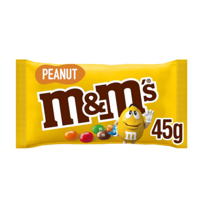 M&Ms PEANUT Bag 45g - Sweet Joint