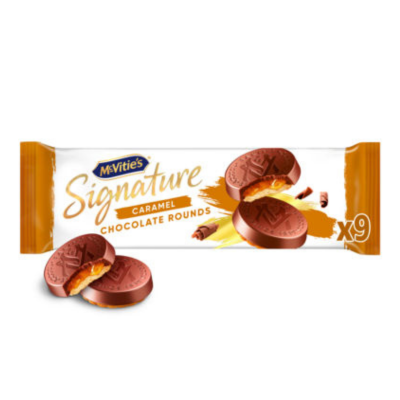 Mcvitie's Signature Caramel Chocolate Round 109 gr - Sweet Joint
