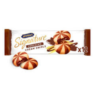 Mcvitie's Signature Chocolate Cream Swirls 142 gr - Sweet Joint