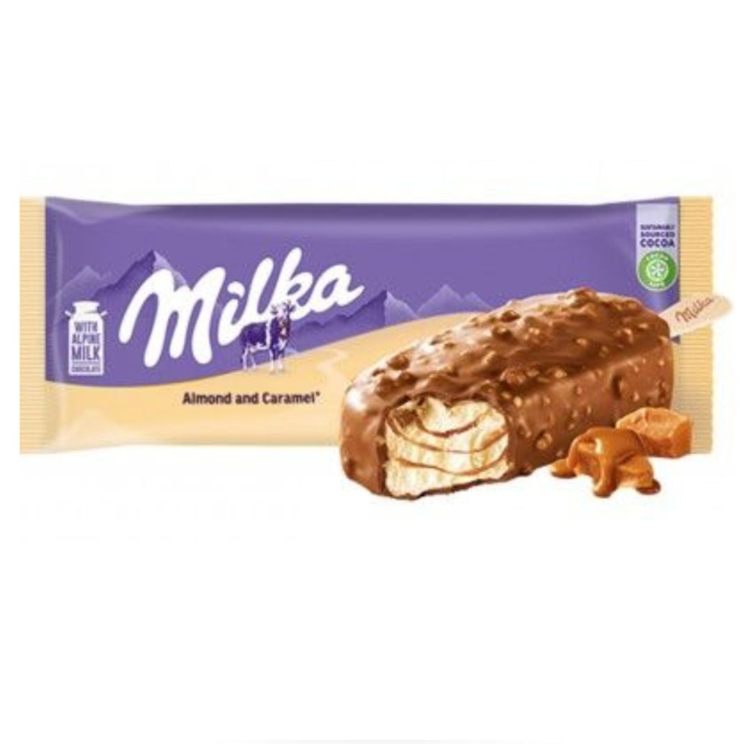 Milka Chocolate Almond Caramel 90ml - Sweet Joint