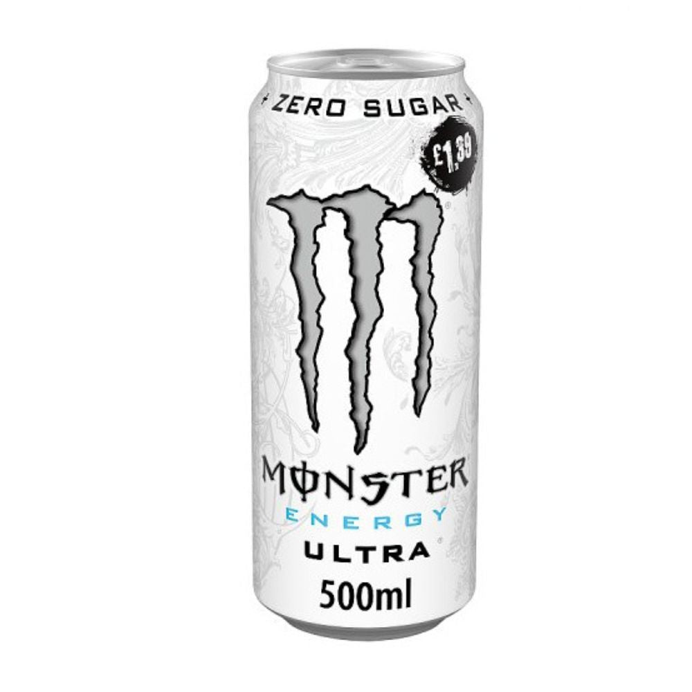 Monster Energy Ultra White 550ML - Sweet Joint