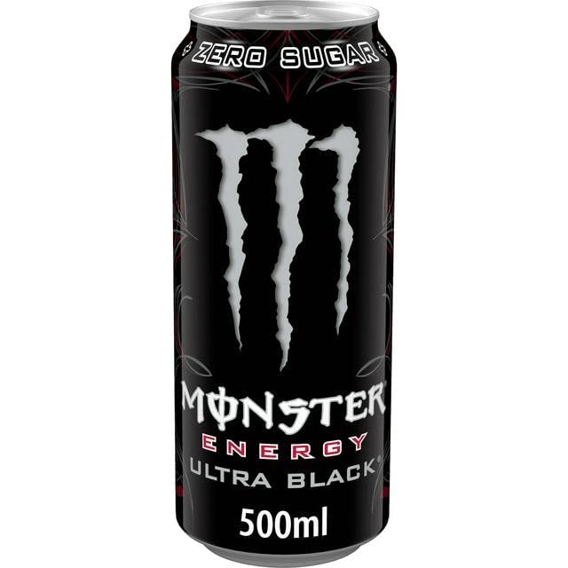 Monster Ultra Black 500ml (Uk) - Sweet Joint