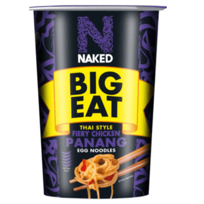 Naked Big Eat Noodle Thai Style Fiery Chicken Panang 104 gr - Sweet Joint