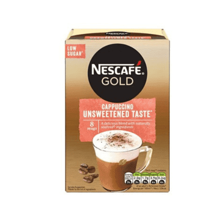 Nescafe Cappuccino Unsweetend Taste 8 Sticks - Sweet Joint