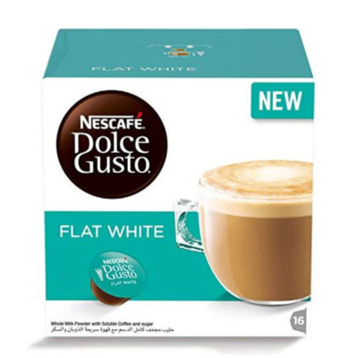 Nescafe Dolce Gusto Flat White Cof 16 187.2 gr - Sweet Joint