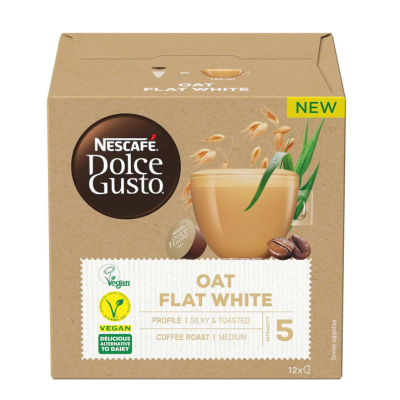 Nescafe Dolce Gusto Plant based Latte Oat Coffee Pods 12 Cap 130.8 gr - Sweet Joint