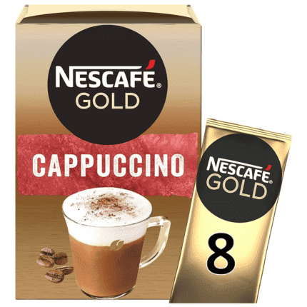 Nescafe Gold Cappuccino 8 Sticks 124g - Sweet Joint