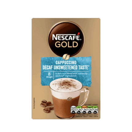 Nestle Nescafe Cappuccino Gold Decaf Unsweetend 15g - Sweet Joint