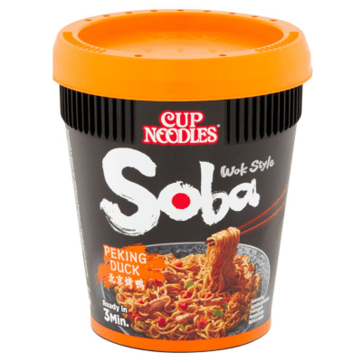 Nissin Cup Noodles Soba Wok Style Peking Duck 87 gr - Sweet Joint