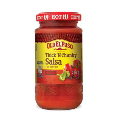 Old El Paso Hot Chunky Sauce 226 gr - Sweet Joint