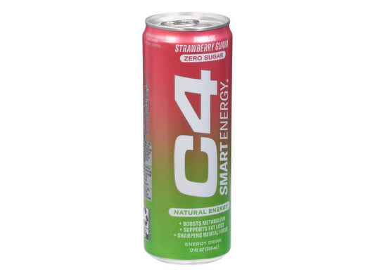 C4 Smart Energy Strawberry Guava 355 Ml - Sweet Joint