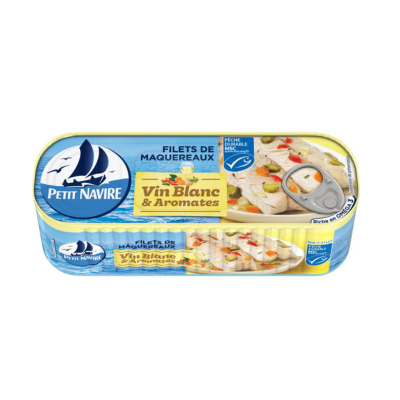Petit Navire Maquereaux v blanc 175 gr - Sweet Joint