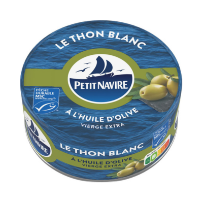 Petit Navire Thon blanc huile Olive 160 gr - Sweet Joint