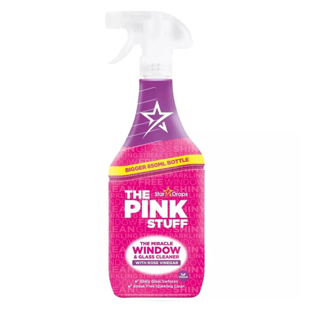 Pink Stuff Glass Cleaner Rose Vinegar 850ml - Sweet Joint