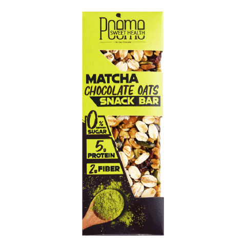 Matcha Chocolate Oats Snack Bar - Sweet Joint