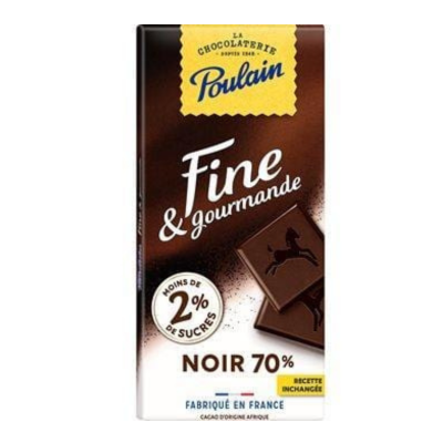 Poulain Ligne Gourmet Noir 100 gr - Sweet Joint