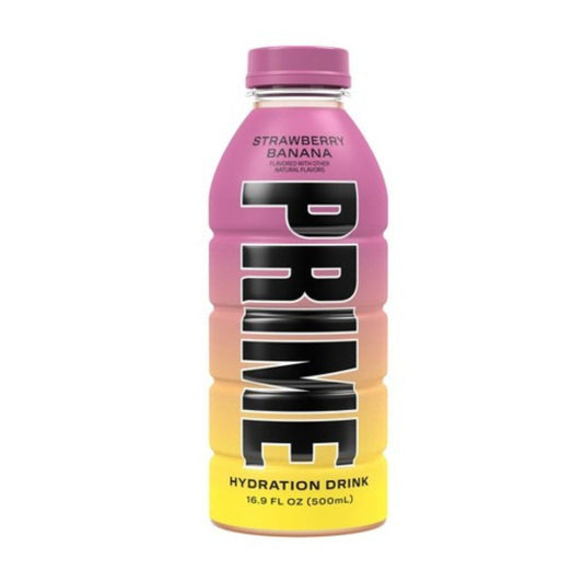 Prime Hydration Strawberry Banana Sports Drink - Sweet Joint
