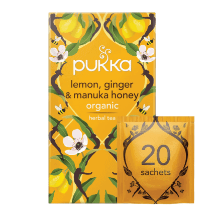 Pukka Lemon Ginger Manuka 20 Bags - Sweet Joint