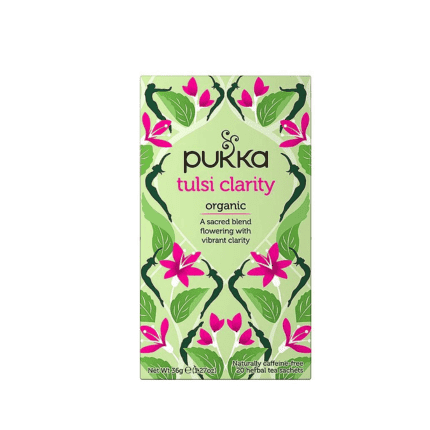 Pukka Tulsi Clarity Tea 20 Bags - Sweet Joint
