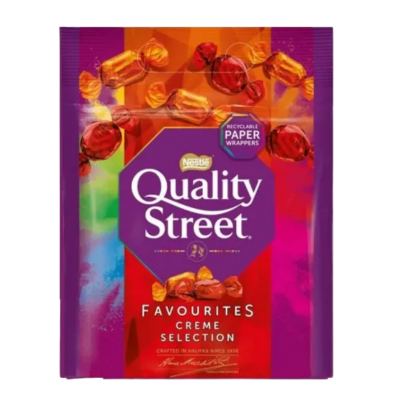 Quality Street Mixed Creme Pouch 281 gr - Sweet Joint