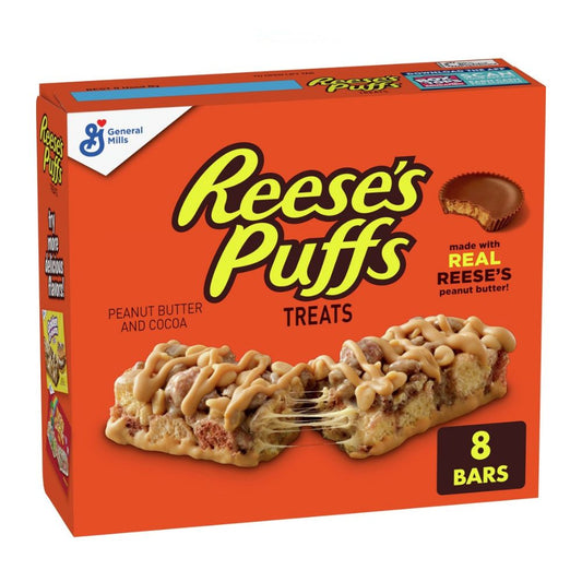 Reeses Puffs 8 Bars Treats 192g - Sweet Joint