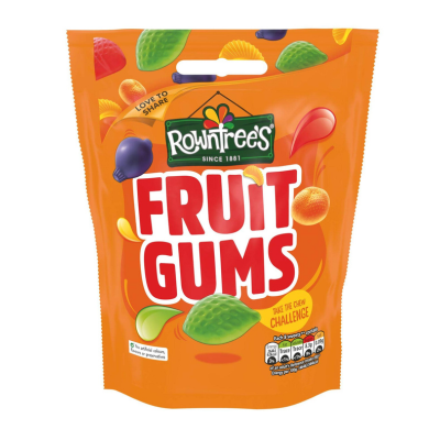Rowntree's Fruit Gums Pouch 120 gr - Sweet Joint