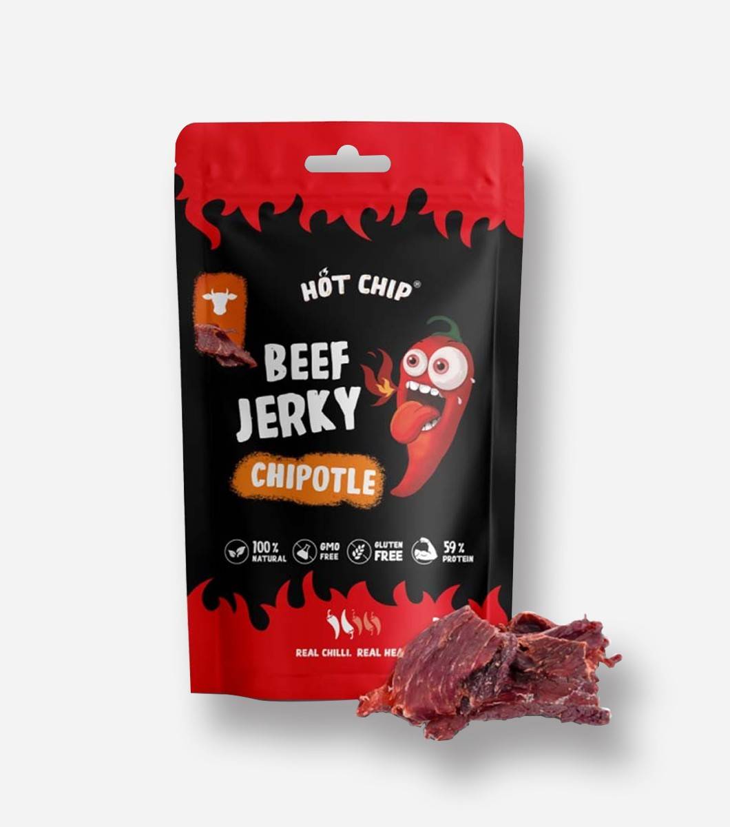 Hot Chip Beef Jerky Chili Chipotle - Sweet Joint