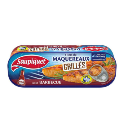 Saupiquet Maquereaux Grille Barbecue 120 gr - Sweet Joint
