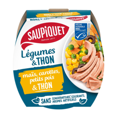 Saupiquet Salade thon Mais 160 gr - Sweet Joint