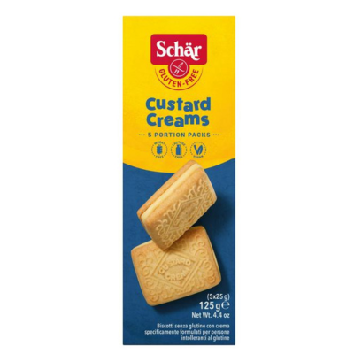 Schar Gluten Free Custard Creams 125 gr - Sweet Joint