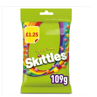 Skittles Treat Crazy Sour 109 gr - Sweet Joint