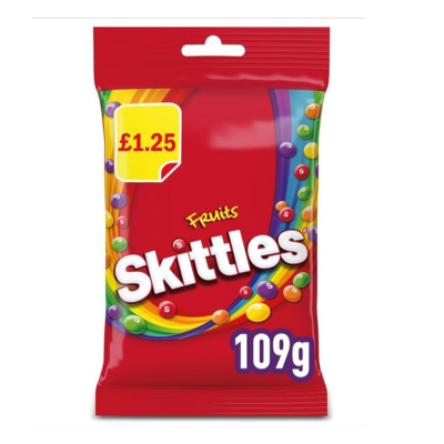 Skittles Treat  Fruit  PM 109 gr - Sweet Joint