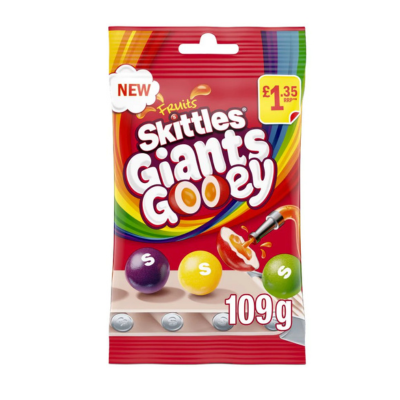 Skittles Treat Giants Gooey  PM 109 gr - Sweet Joint