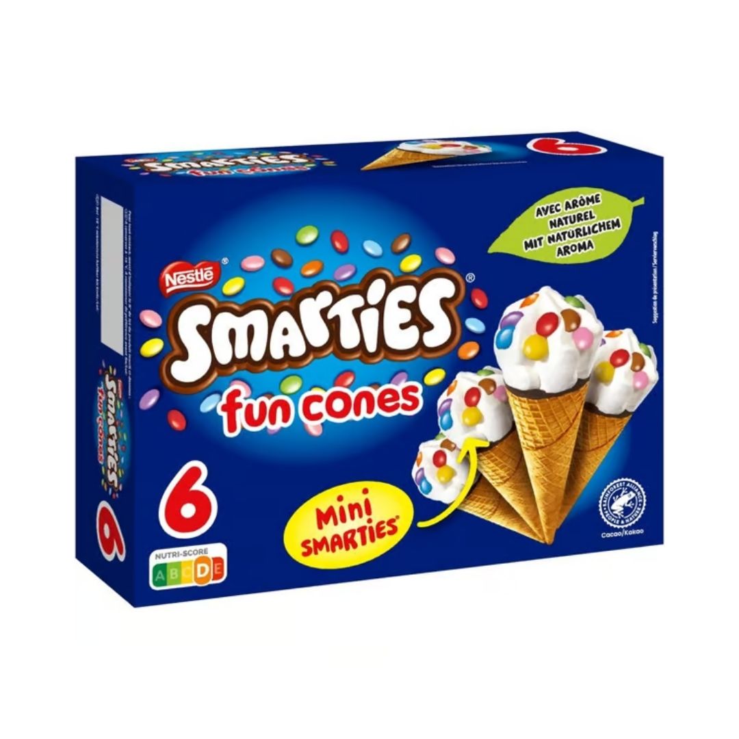Smarties Fun Cones 6X39G - Sweet Joint