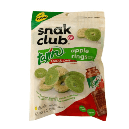 Snack Club Tajin Apple Rings 142 gr - Sweet Joint