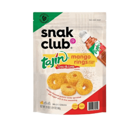 Snack Club Tajin Mango Rings 142 gr - Sweet Joint