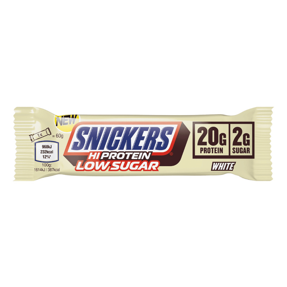Snickers Hi-Protein Bar 55g Low Sugar White - Sweet Joint