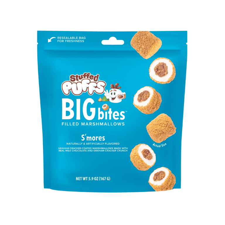 Stuffed Puffs Big Bites S'Mores - Sweet Joint