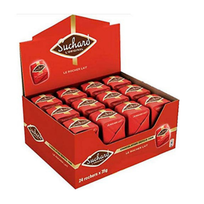 Suchard Rochers Lait 4 * 35 gr - Sweet Joint