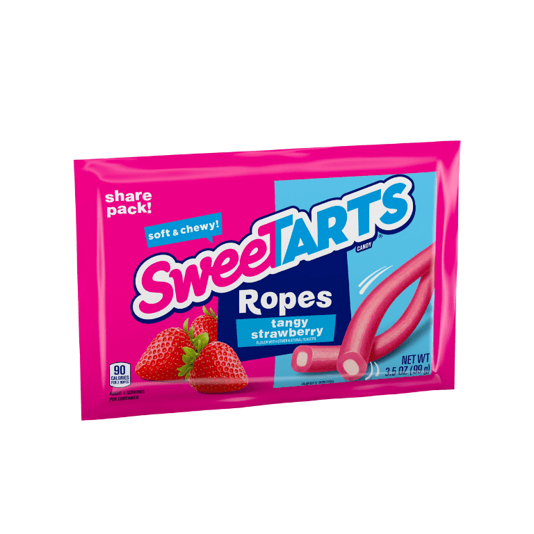 Sweetarts Soft &amp; Chewy Strawberry Ropes  3.5 oz - Sweet Joint