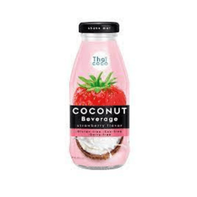 Thai Coco Coconut Beverage (Strawberry) 280 ML - Sweet Joint