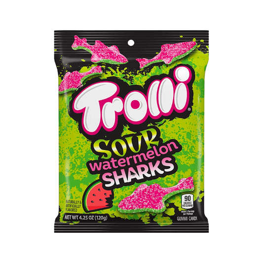 Trolli Sour Watermelon Sharks Gummy Candy - Sweet Joint