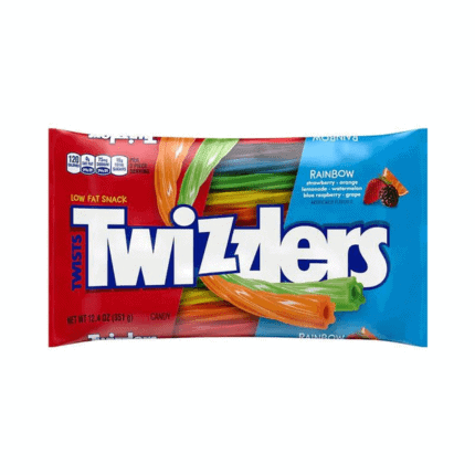 Twizzlers Twists Rainbow Straws 351g - Sweet Joint