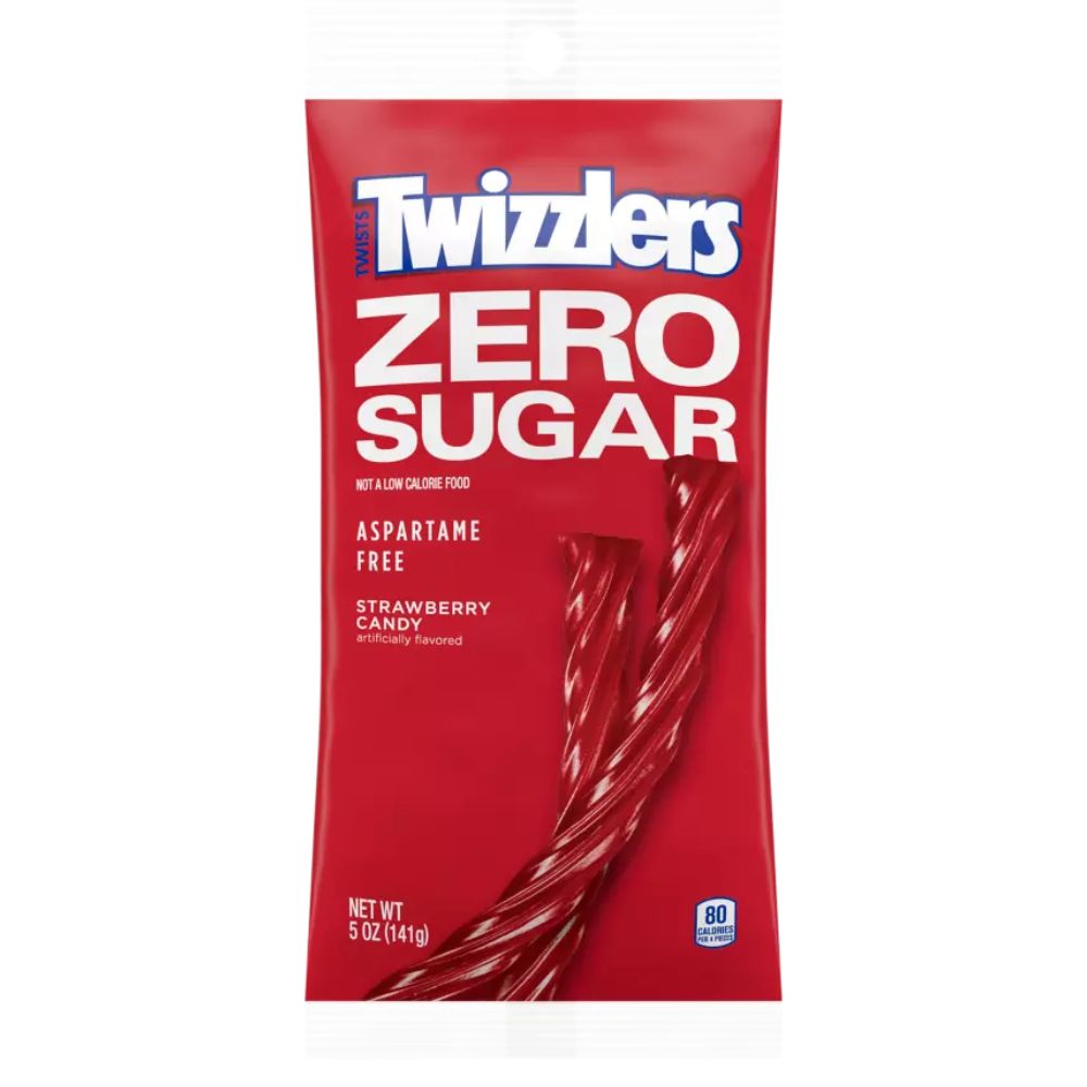 Twizzlers Zero Sugar Strawberry 5 Oz - Sweet Joint