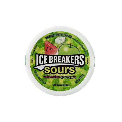 Ice Breaker Sours Watermelon Green Apple - 42 g US - Sweet Joint