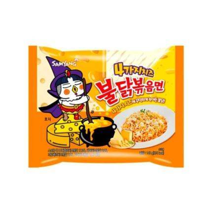 Samyang Quattro Cheese Hot Chicken 145G - Sweet Joint
