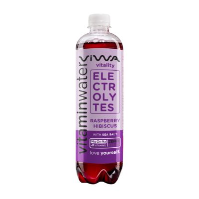 Viwa VITALITY ELECTROLYTES 600ml Raspberry & Hibiscus