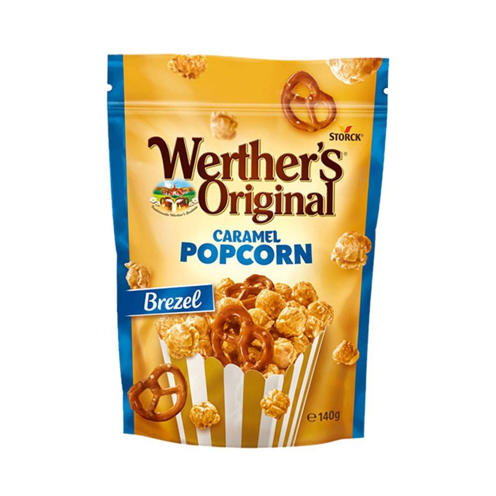 Werthers Original Caramel PopCorn Brezel 140g - Sweet Joint